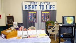 Yuba Sutter Fair Booth Photo